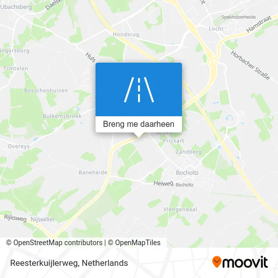 Reesterkuijlerweg kaart