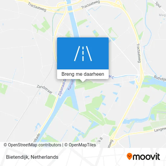 Bietendijk kaart
