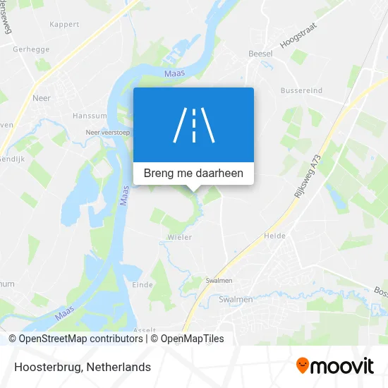 Hoosterbrug kaart