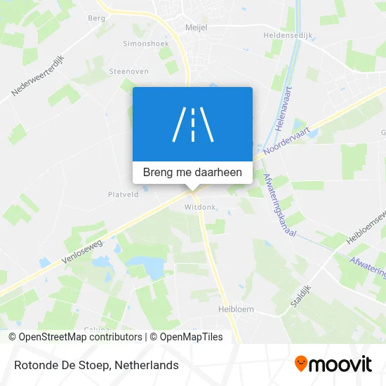 Rotonde De Stoep kaart