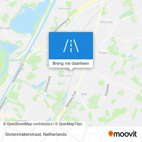 Slotenmakerstraat kaart