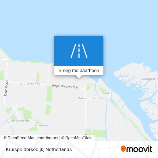 Kruispoldersedijk kaart
