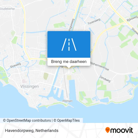 Havendorpweg kaart