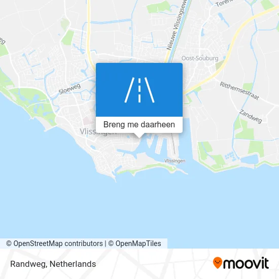 Randweg kaart