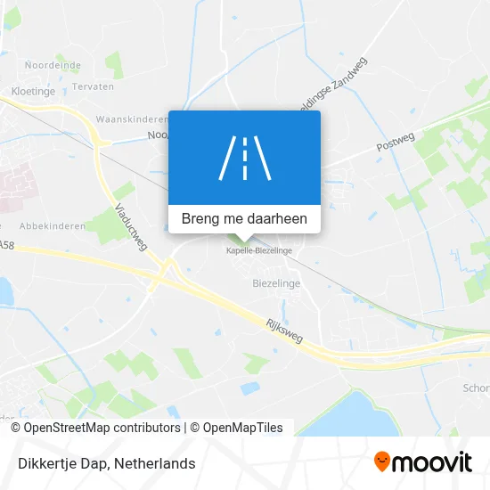 Dikkertje Dap kaart