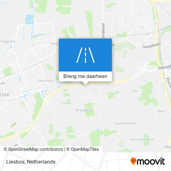 Liesbos kaart