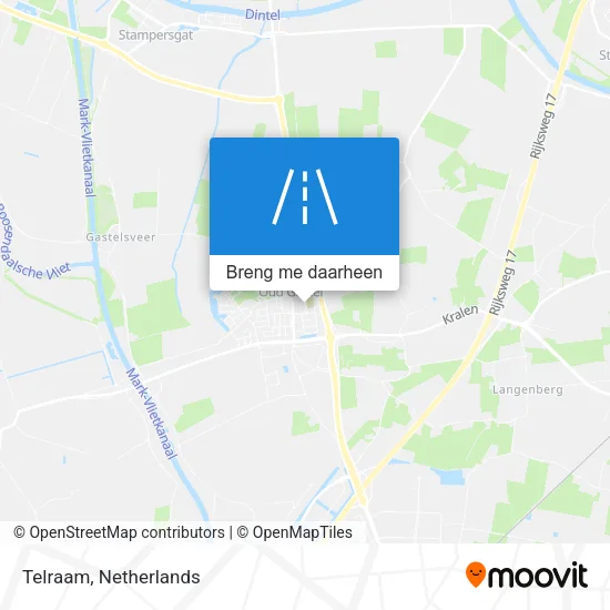 Telraam kaart
