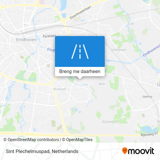 Sint Plechelmuspad kaart