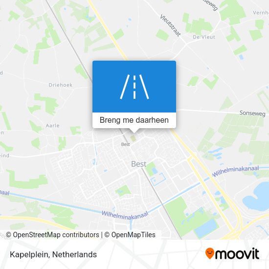 Kapelplein kaart