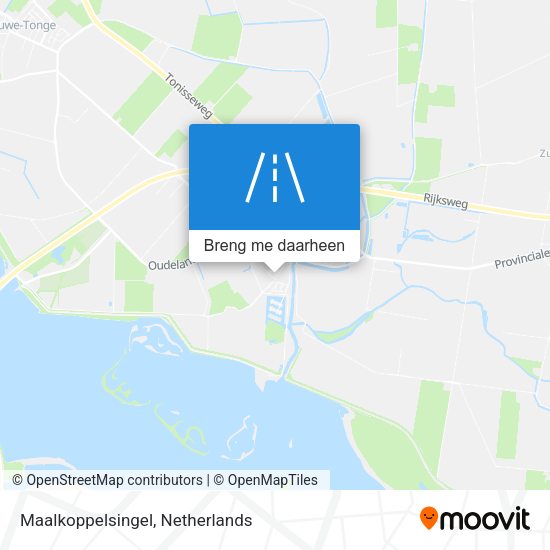 Maalkoppelsingel kaart