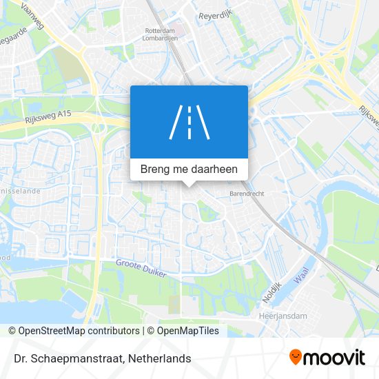 Dr. Schaepmanstraat kaart