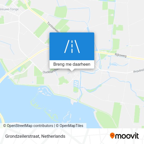 Grondzeilerstraat kaart