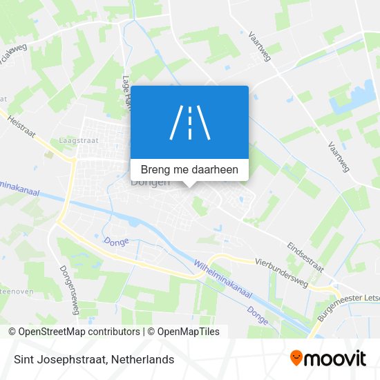 Sint Josephstraat kaart