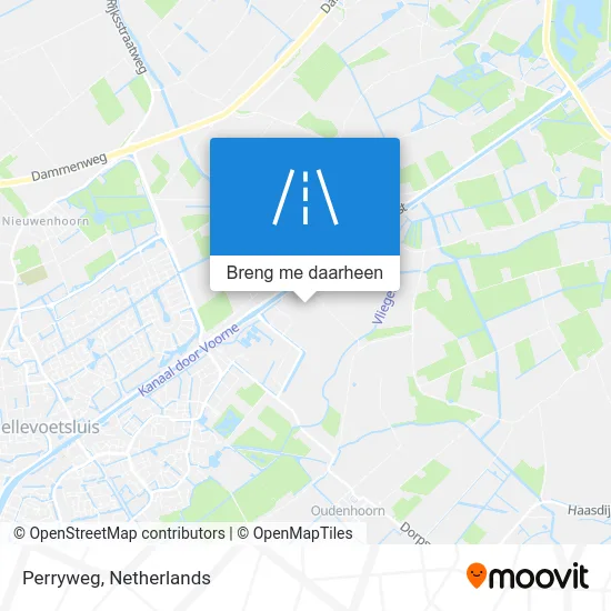 Perryweg kaart