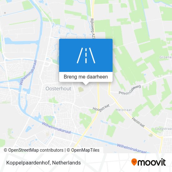 Koppelpaardenhof kaart