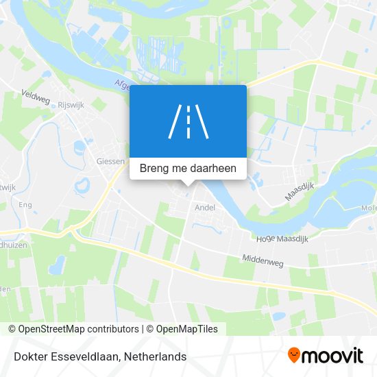 Dokter Esseveldlaan kaart