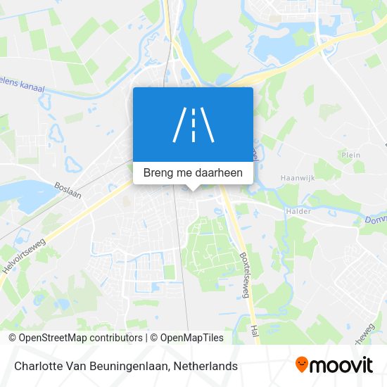 Charlotte Van Beuningenlaan kaart