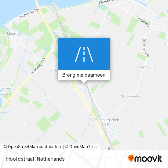 Hoofdstraat kaart