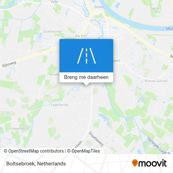 Boltsebroek kaart