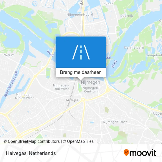 Halvegas kaart