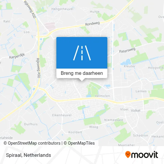 Spiraal kaart