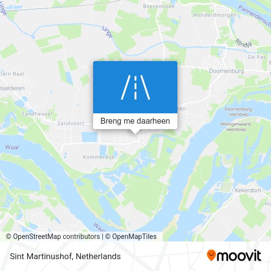 Sint Martinushof kaart