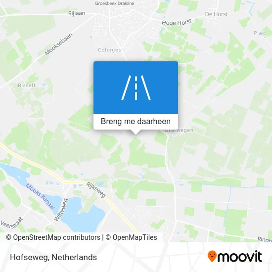 Hofseweg kaart