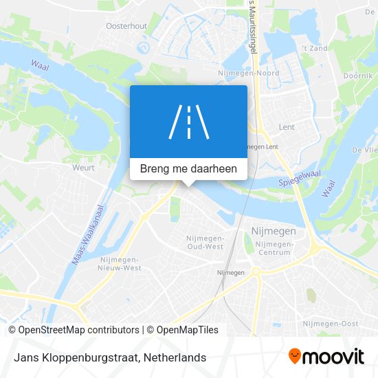 Jans Kloppenburgstraat kaart