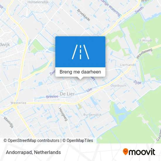 Andorrapad kaart