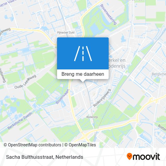 Sacha Bulthuisstraat kaart