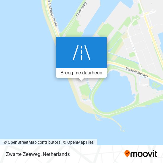 Zwarte Zeeweg kaart