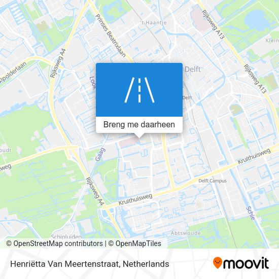 Henriëtta Van Meertenstraat kaart