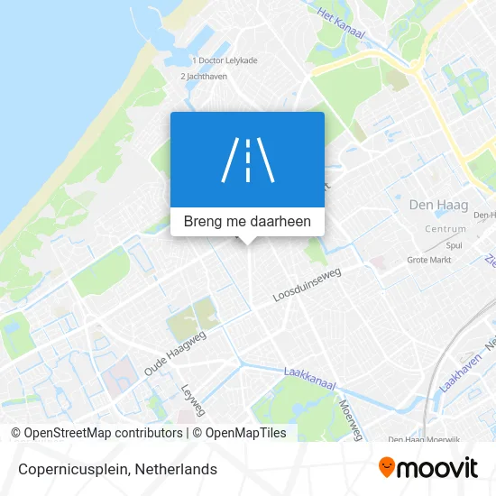 Copernicusplein kaart