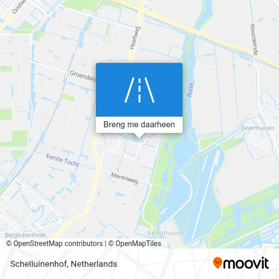 Schelluinenhof kaart