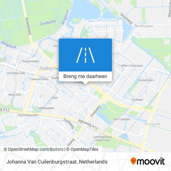 Johanna Van Cuilenburgstraat kaart