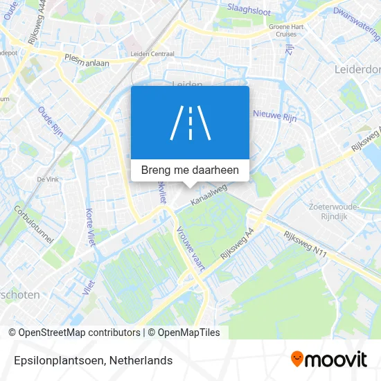 Epsilonplantsoen kaart