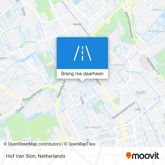 Hof Van Sion kaart