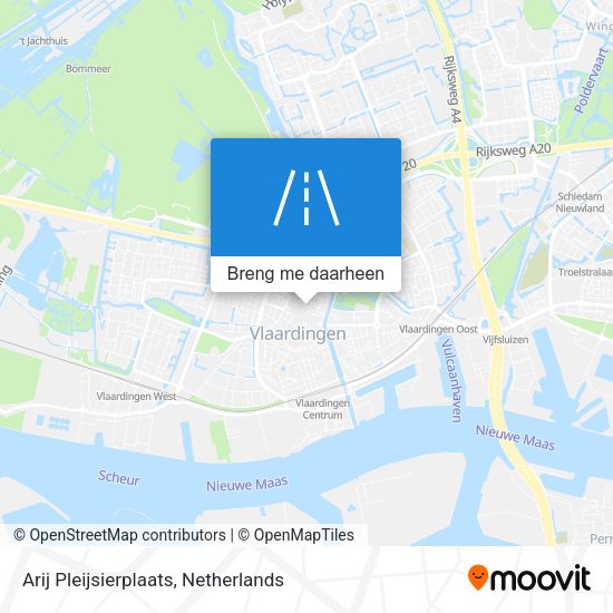 Arij Pleijsierplaats kaart