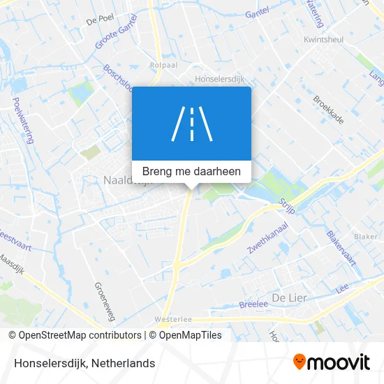Honselersdijk kaart