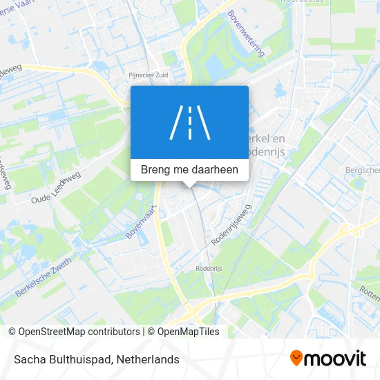 Sacha Bulthuispad kaart