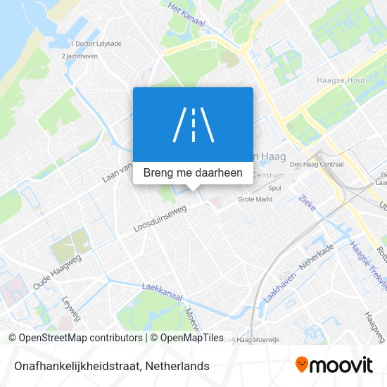 Onafhankelijkheidstraat kaart