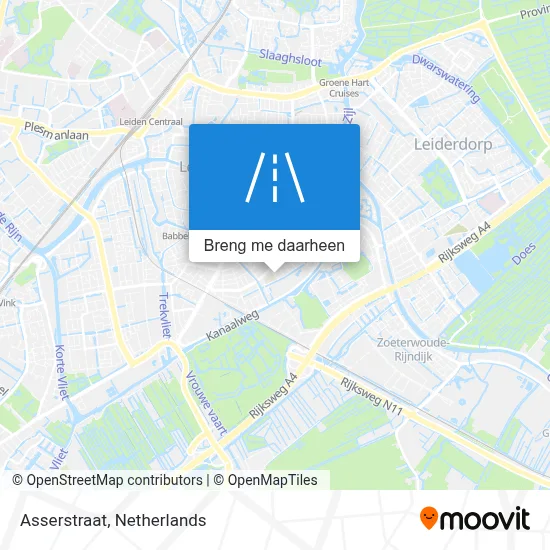 Asserstraat kaart