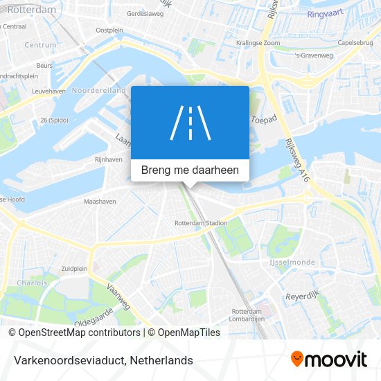Varkenoordseviaduct kaart