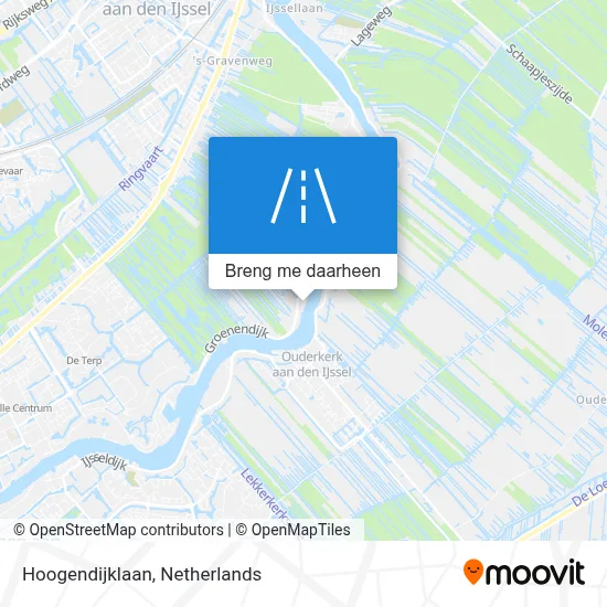 Hoogendijklaan kaart