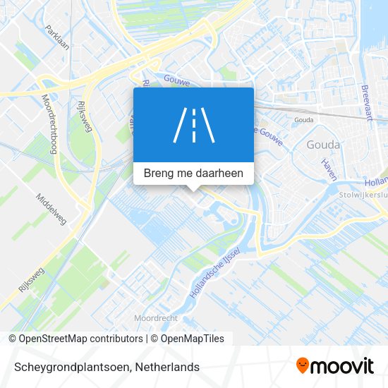 Scheygrondplantsoen kaart