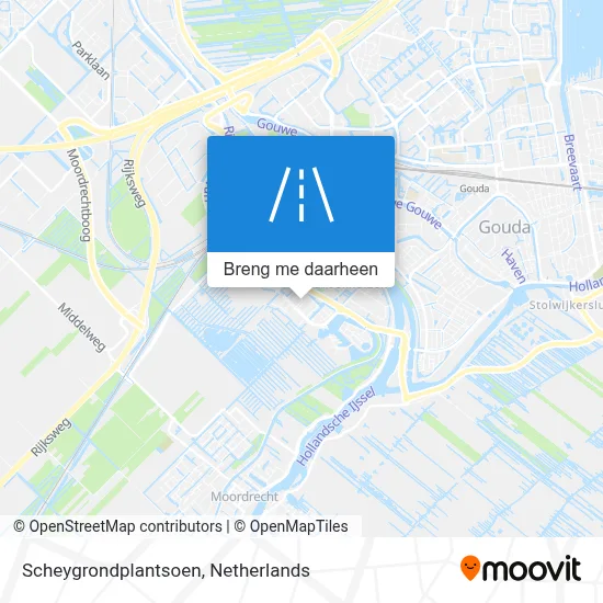 Scheygrondplantsoen kaart