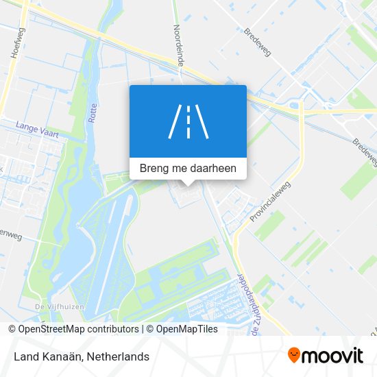 Land Kanaän kaart