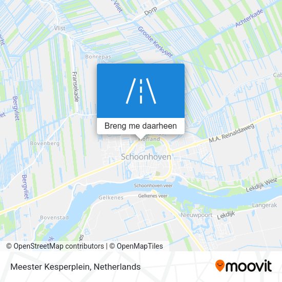 Meester Kesperplein kaart