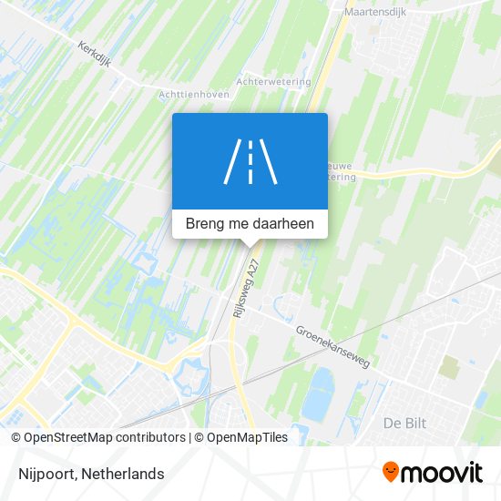 Nijpoort kaart