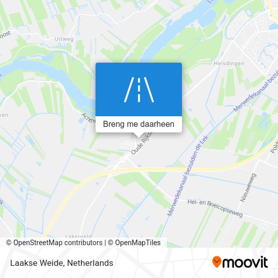 Laakse Weide kaart
